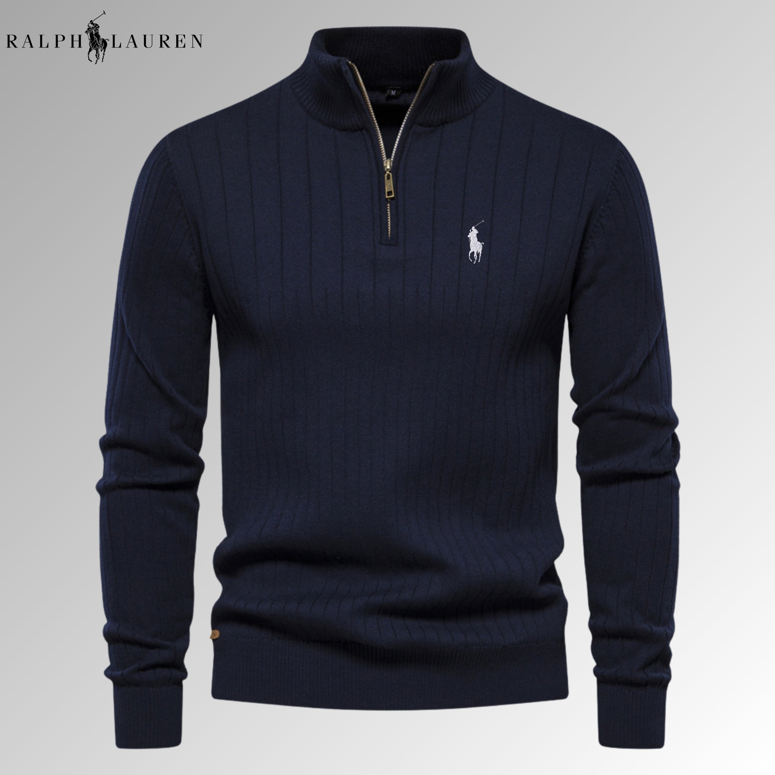 RL® Premium pullover med dragkedja (NEW IN)